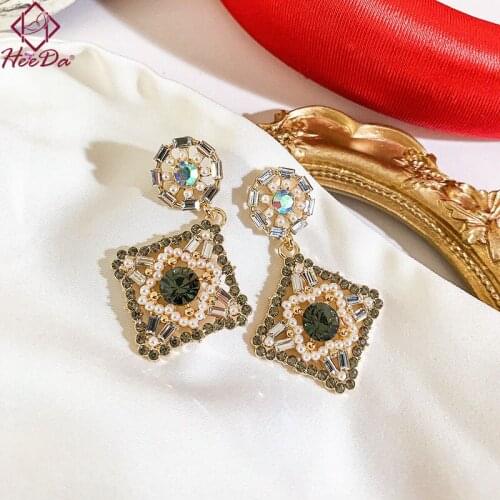 Women Graceful Joker Set Auger Stud Earrings Japan Korean Elegant Girls Pearl Ear Accessories 2020 New Lady Luxury Date Jewelry