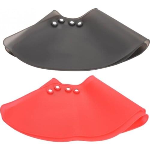 Salon Haircut Neck Cape Wrap Collar Shield Waterproof Silicone Hairdressing Hair Dye Coloring Cape Neck Shield Hair Styling Tool