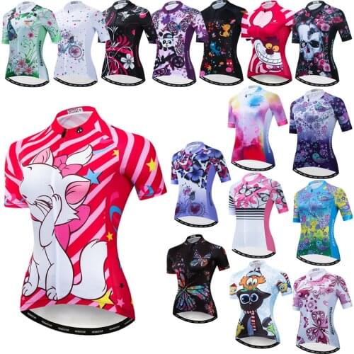 Women Cycling Clothing Summer MTB Bike Clothing Bicycle Clothes Bike Team Road Bike Shirts Ropa Ciclismo