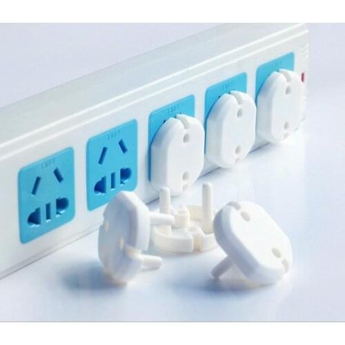10pcs Electric Socket cover cap electrical Outlet Plug Two Phase Safe protector lock baby safety