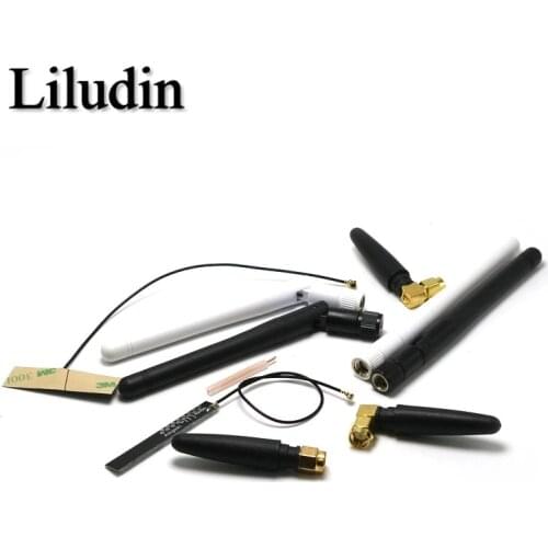 2.4GHz 3dBi WiFi 2.4g Antenna Aerial RP-SMA Male wireless router PCI U.FL IPX to RP SMA Male Pigtail Cable ESP8266 ESP32