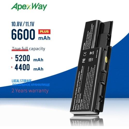Apexway Laptop Battery For Acer AS07B31 AS07B32 AS07B41 AS07B42 AS07B51 AS07B52 AS07B71 AS07B72 AS07B31 AS07B51 AS07B61
