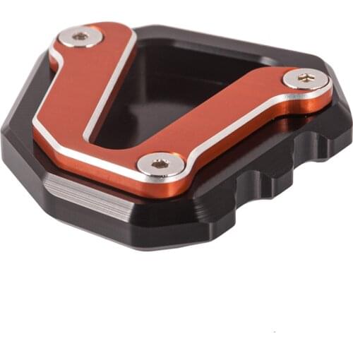 Aluminum Side Stand Foot Enlarger Widening Plate Motorcycle Kickstand Pad for Duke 790 2018-2021