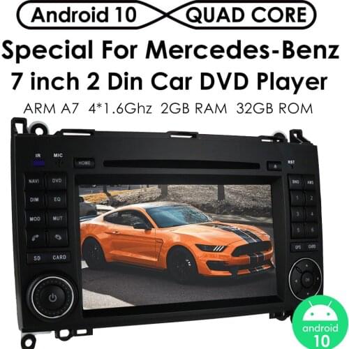 Android Auto Car Multimedia for Mercedes Benz B200 B180 B160 W169 W245 2004 - 2012 Viano Vito W639 W906 Car Radio Player RDS DSP