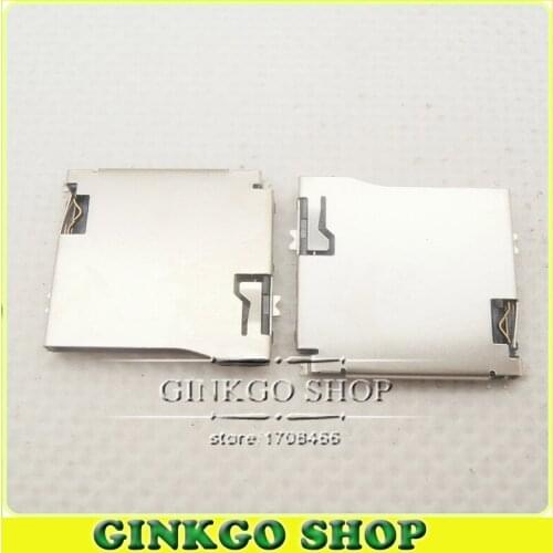 5pcs/lot Micro SD card holder connector Slot Sockect Push Type Soldering outside for Digital products Copper material