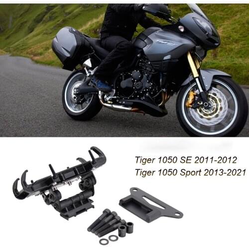 For Tiger 1050 SE/Sport 2013-2021 Motorcycle Smart Phone Navigation GPS Plate Bracket Adapt Holder Kit 1050SE 2011-2012