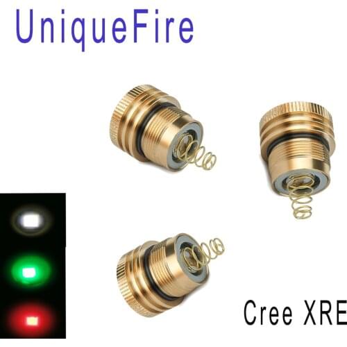 UniqueFire Flashlight XRE Red, green,white Light 3 pieces Modes Operate Led Bulb Drop In Module For UF-1508