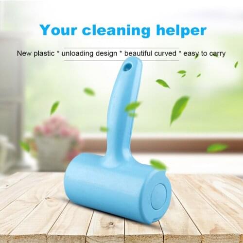 Sticky Portable Washable Dust Lint Roller With Cover for Wool Sheets Hair Clothes Fluff Dust Catcher Dust Drum Lint Roller