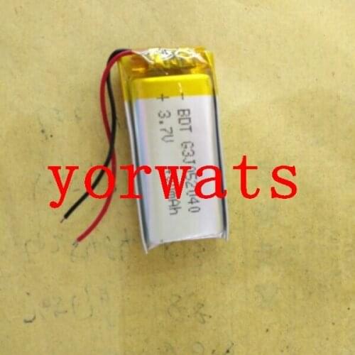 New Hot A Rechargeable Li-ion Cell 3.7V polymer lithium battery 502040 052040 400mah direct sale