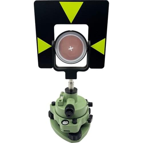 Single Prism Set For Leica Total Station Offset 0mm + soft bag