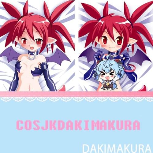 Makai Senki Disugaia Game Anime Dakimakura Body Hugging Pillow Cover Cushion Otaku Pillow Case Kawaii Decorative Holiday Gifts