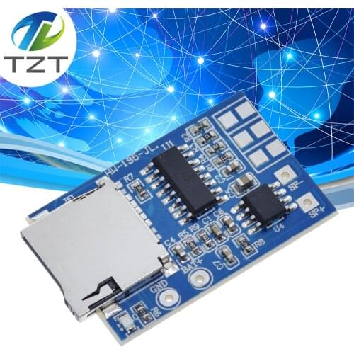 TZT GPD2846A TF Card MP3 Decoder Board 2W Amplifier Module for Arduino GM Power Supply Module