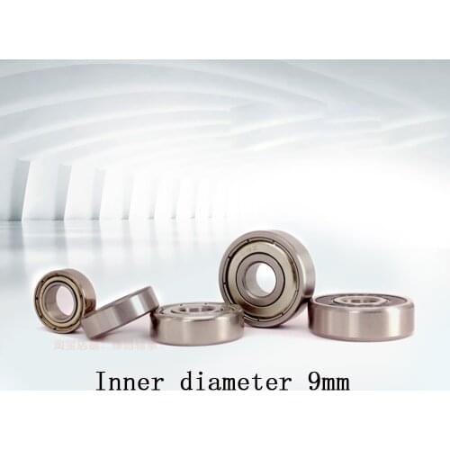 Deep groove ball miniature bearing, high-quality bearing steel bearing, 609ZZ/RS/629ZZ/RS/689ZZ/699ZZ/RSInner diameter 9mm