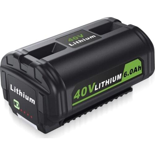 5000mAh 6000mAh 40V Battery Replacement for Ryobi OP4050 OP40501 OP40601 OP4030 OP4050A OP4015 Rechargeable Lithium Batteries