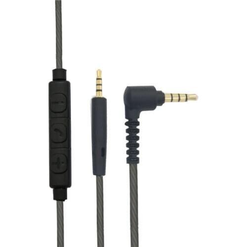 For Bose QC25 QC35 For AKG Y40 Y50 Y45 Headphone Replacement Cable For xiaomi phone microphone cable 3.5mm to 2.5mm