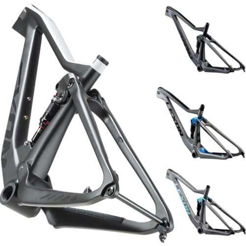 LEXON Mountain Bicycle Frame XC Bike Frames T1000 Carbon Mountain Bike Full Suspension 29 Boost frame XC frame