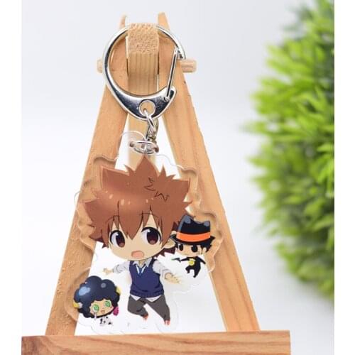 WL0956 Hitman Reborn! Keychain Acrylic Cartoon Keyring Accessories