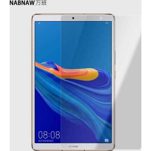 NABNAW HUAWEI MediaPad M6 10.8 " Tempered Glass Tablet Film 0.3mm Ultra Clear Screen Protector for Huawei M6 8.4 M5 lite 8