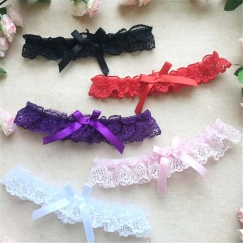 1PC Women Girl Lace Floral Bowknot Wedding Party Bridal Lingerie Cosplay Leg Garter Belt Suspender