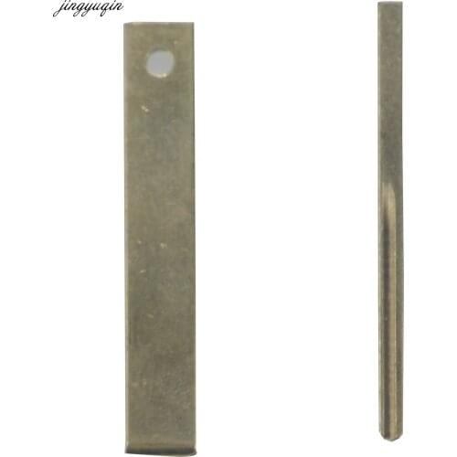 Jingyuqin 20pcs/lot for Peugeot 307 Citroen Car key HU83 Blank Key Replacement Uncut Blade with Groove on side