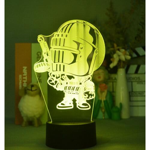 Game Escape From Tarkov Killa 3d Lamp Touch Sensor Control Atmosphere Decorative LED Lamp Halloween Xmas Gift Indoor Lighting