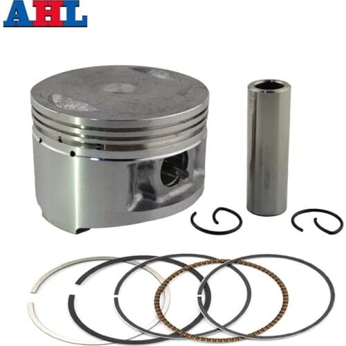 Motorcycle Engine Parts STD +25 +50 Cylinder Bore Size 70mm ~ 70.5mm Pistons & Rings Kit For Yamaha TW200 TW 200 1988-2015