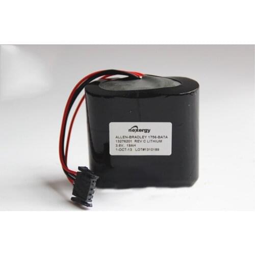 For Allen Bradley ControlLogix PLC Battery Allen Bradley 1756-BATA 1756-BATM LS33600-2AB 1756-L6X CPU Battery+Plug
