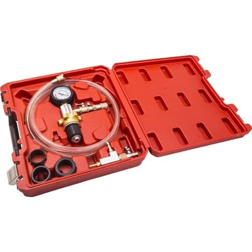 Hot Sale Auto Engine Cooling System Coolant Vacuum Radiator Refill Purge Gauge Tool Kit
