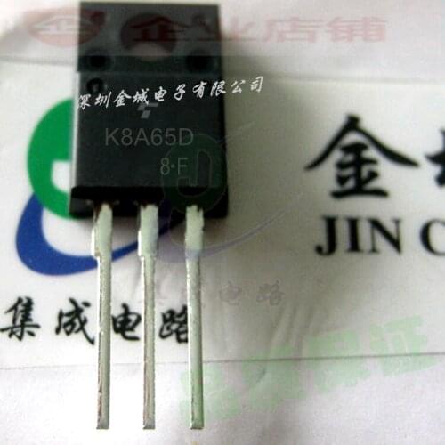 100% New&original K8A65D TK8A65D TO220F MOS 8A650V