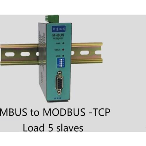 MBus / M-BUS to Modbus-TCP Ethernet Converter (5 Loads) KH-MT-M5