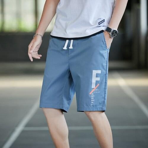 Men Shorts Casual Loose Cropped Shorts Drawstring Male Short Pants Comfortable Straight Mens Clothing Fashion Shorts for Men