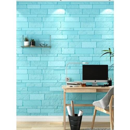 Wallpaper self-adhesive wall stickers background wall soft package anti-collision bedroom living room decoration foam wallpaper