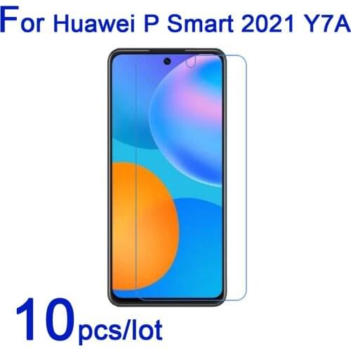 10pcs/lot Soft Clear/Matte/Nano Anti-Explosion Protective Films for Huawei P smart 2021 2020 2019 Y7A Screen Protectors Guard