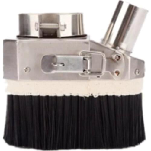 65MM 80MM stainless steel materials cnc dust cover collector cnc machine accessories for 0.8KW/1.5KW/2.2KW spindle motor