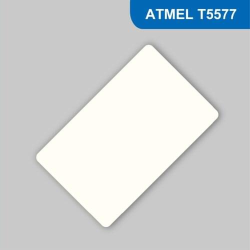 RFID ISO PVC Card for access control, Hotel RFID Card, Read and Write Card, Smart Card 125KHz T5577 Chip Free shipping