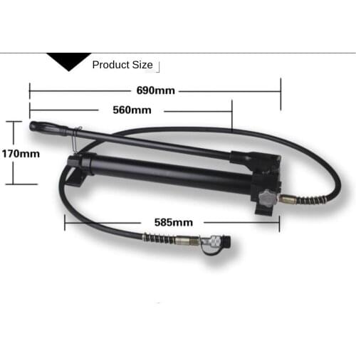 HP-700A manual hydraulic pump Ultra high pressure manual pump Hydraulic station