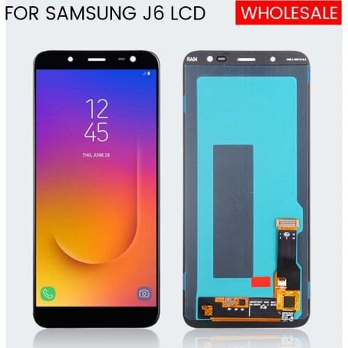 5.6inch High Quality LCD Display For Samsung Galaxy J600 Lcd With Touch Screen Digitizer Assembly Replacement J6 2018 Display