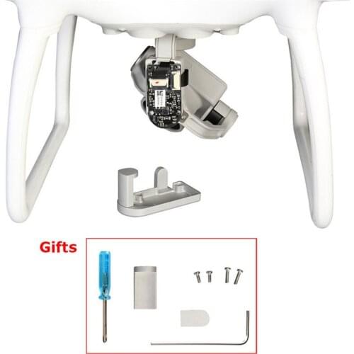 For DJI Phantom 4 Gimbal Saver Protect Case Aluminum Alloy Ribbon Cable Guard Cover Camera Protector
