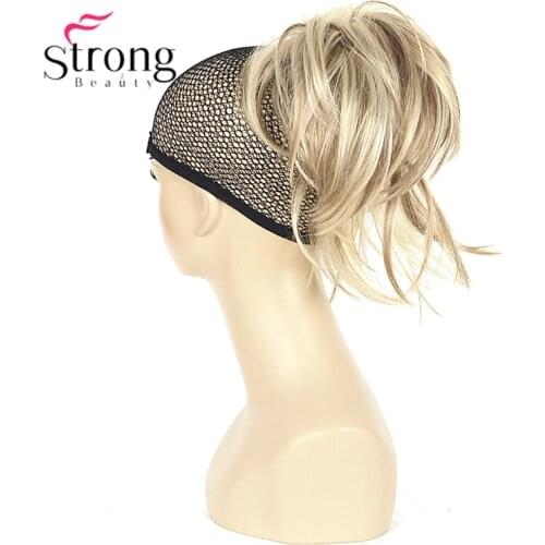 Womens Ladies Girls Synthetic short Curly Amazing shape Claw Clip Ponytail Pony Tail Hair Extension COLOUR CHOICES