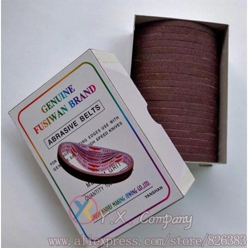 1 box(100 pieces) Abrasive sharpening belts for Eastman or KM Cutting Machine, good quality