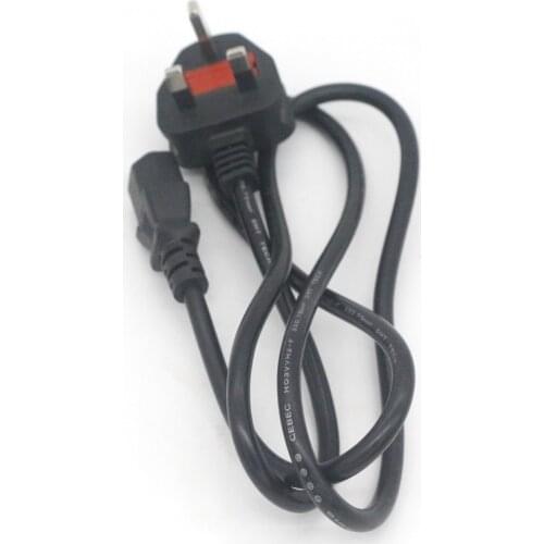 1x Durable 3-Prong 1.2m EU US AU UK 4Standards AC Power Supply Adapter Cord Cable Lead Charging Line Wires For PC Laptop