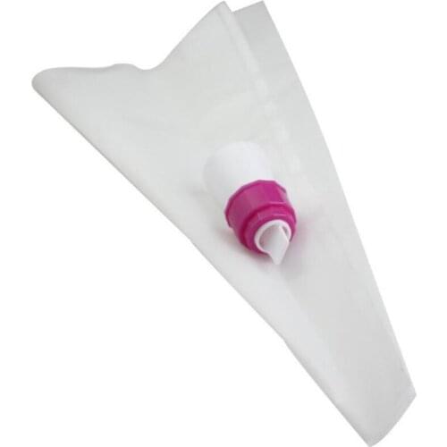 2Pcs/Set Russian Double Two Color Cake Dessert Decorators Icing Piping Bag Cream Pastry Nozzles Converter Adaptor Topper Tools