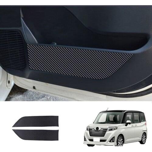 2Pcs Car Door Anti-Kick Pads Car Door Anti-Scratch Pads Door Anti-Kick Protective Cover for Toyota Roomy M900A 2016