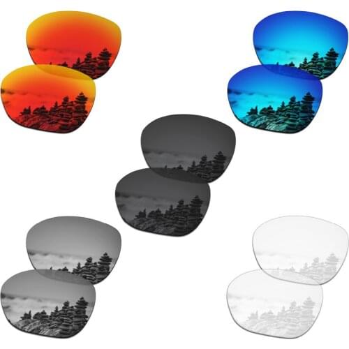 SmartVLT 5 Pairs Polarized Sunglasses Replacement Lenses for Oakley Overtime - 5 Colors