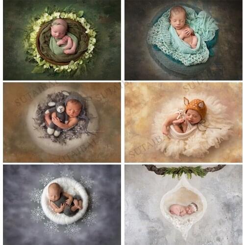 Abstract Photography Backdrops Newborn Baby Old Master Texture Art Background for Photo Studio Backdrop Photocall