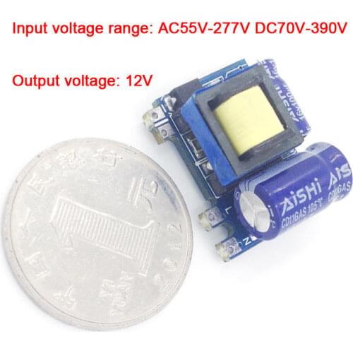 AC-DC Buck Converter AC 110V/220V to 12V DC 300mA 3W isolation switch power module Transformer FOR smart socket controller NEW