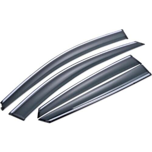 Car styling For Mitsubishi ASX 2011 2012 2013 2014 2015 2016 2017 2018 Acrylic Window Wind Deflector Visor Rain/Sun Guard Vent