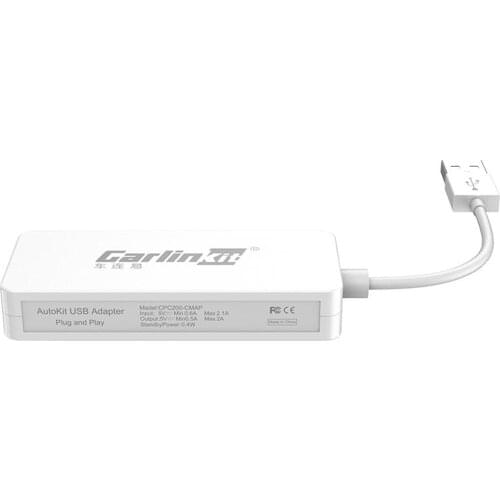 Carlinkit Wired Smart Link Dongle for Android Navigation Player Mini USB Stick Auto, White