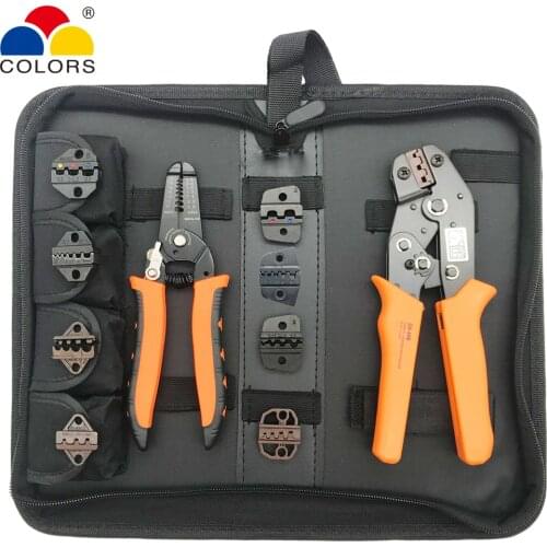 Crimping pliers SN-48B 8 jaw for DuPont 2.54 3.96 2510 pulg/tube/insulation terminals kit bag electric crimper clamp tools