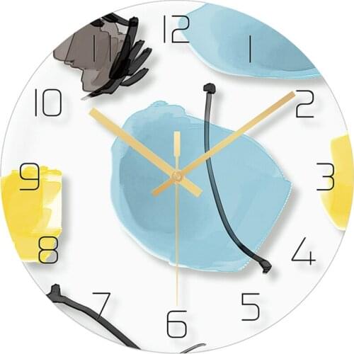 Creative Glass Slim Wall Clock Mechanism 3d Watches Guess Women Watch Kitchen Relogio Parede Silent Clock Living Room 50Q231